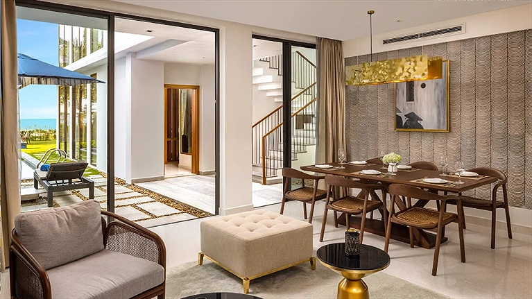 Three Bedroom Pool Villa Beachfront