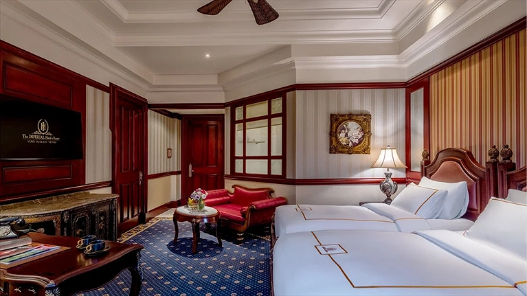 Deluxe Sea View Twin (Khu khách sạn)