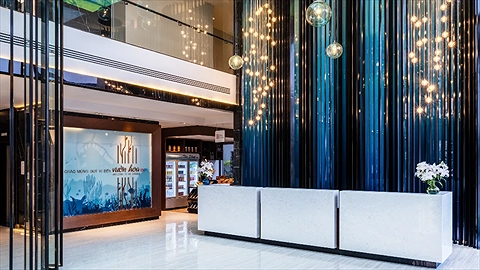 Quầy lễ tân - nơi làm thủ tục Check-in và Check-out