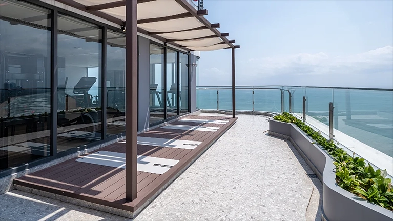 Khu vực tập Yoga