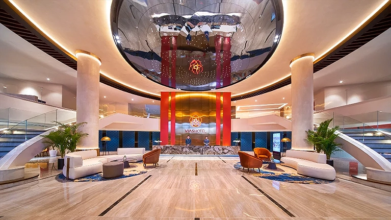 Khu vực sảnh lễ tân