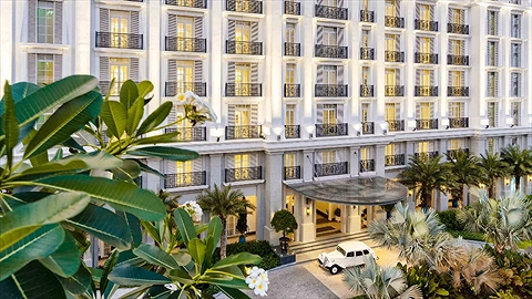 Lối vào khách sạn