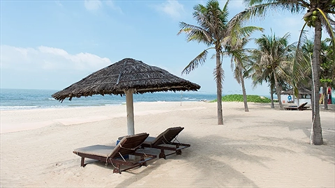 Bãi biển riêng Resort
