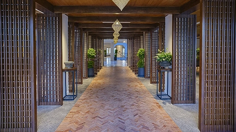 Lối vào sảnh check-in