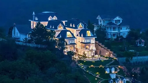 Toàn cảnh khu nghỉ về đêm