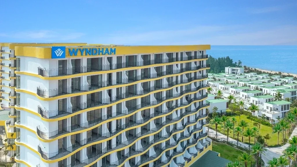 Toàn cảnh khu nghỉ từ trên cao
