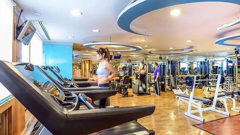 phòng tập GYM và không gian SPA thư giãn