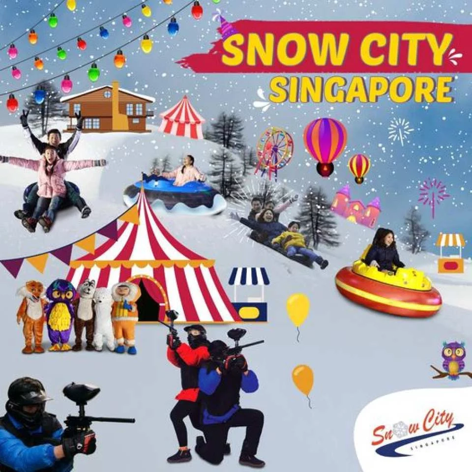 Đánh tan cái nóng mùa hè oi ả ở Singapore đầy nắng với trải nghiệm mùa đông trọn vẹn tại trung tâm tuyết trong nhà đầu tiên của Singapore, Snow City.