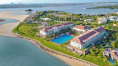 Tầm nhìn hướng thẳng ra Cù Lao Chàm quyến rũ