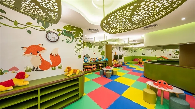 Kid’s club phù hợp với những gia đình có trẻ nhỏ