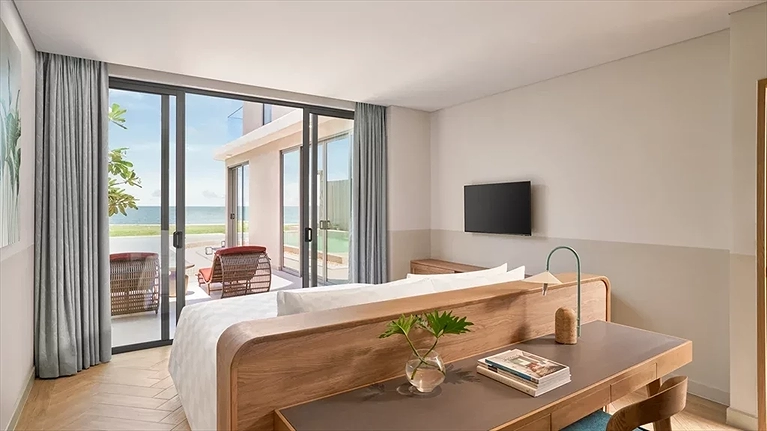 Three Bedroom Oceanfront Pool Villa