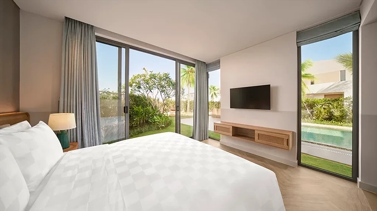 Three Bedroom Duplex Garden Pool Villa