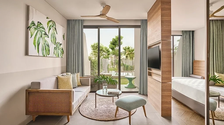 One Bedroom Balcony Residences Garden Pool