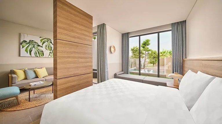 One Bedroom Balcony Residences Garden Pool