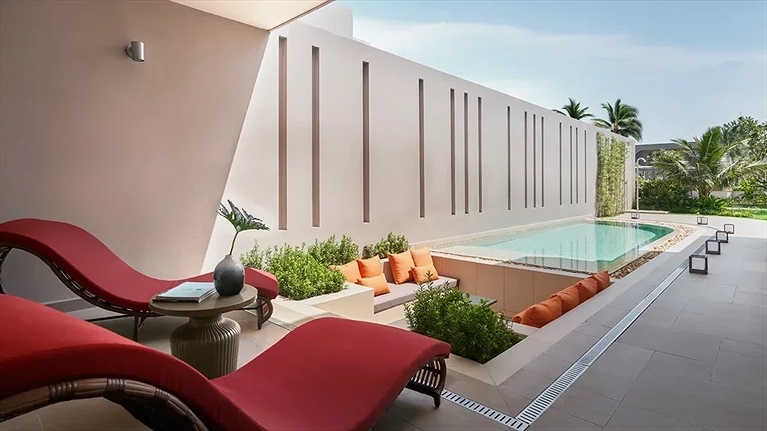 Three Bedroom Beach Pool Villa