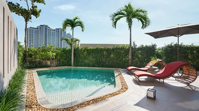 Two Bedroom Garden Pool Villa