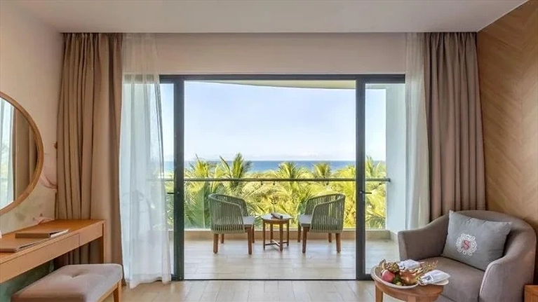 Hạng phòng Noa Garden nằm tại tầng 3 thang bộ