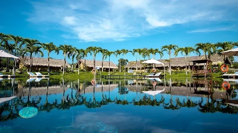 Quang cảnh chung của khu nghỉ