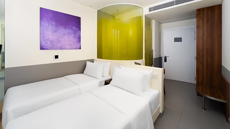 Deluxe Twin City View