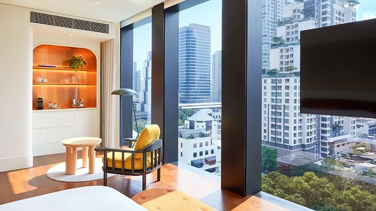 Góc lý tưởng để ngắm nhìn thành phố