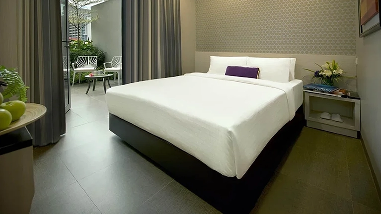 Phòng Deluxe Queen với ban công