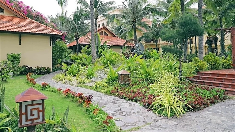 Khuôn viên resort