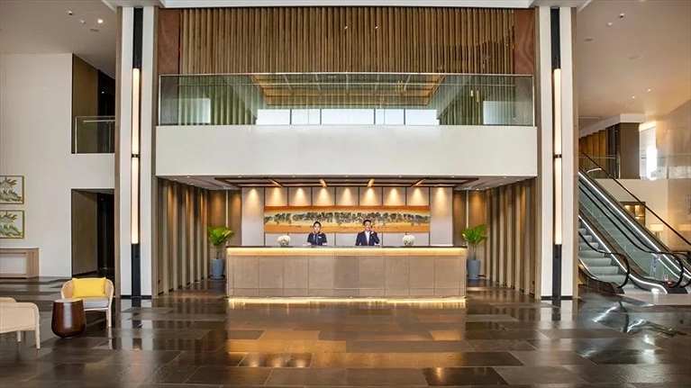 Khu vực sảnh lễ tân