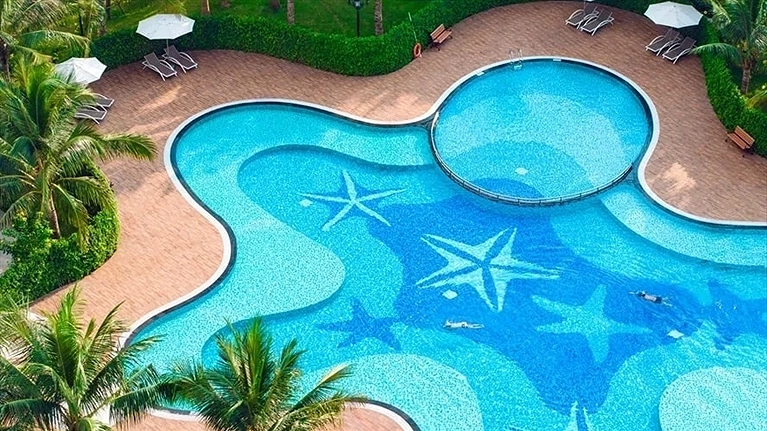 Hồ bơi phân khu Sao Biển