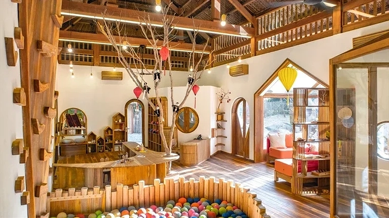 Voọc Village, nơi trẻ em có thể vừa chơi và vừa học với những hoạt động thú vị