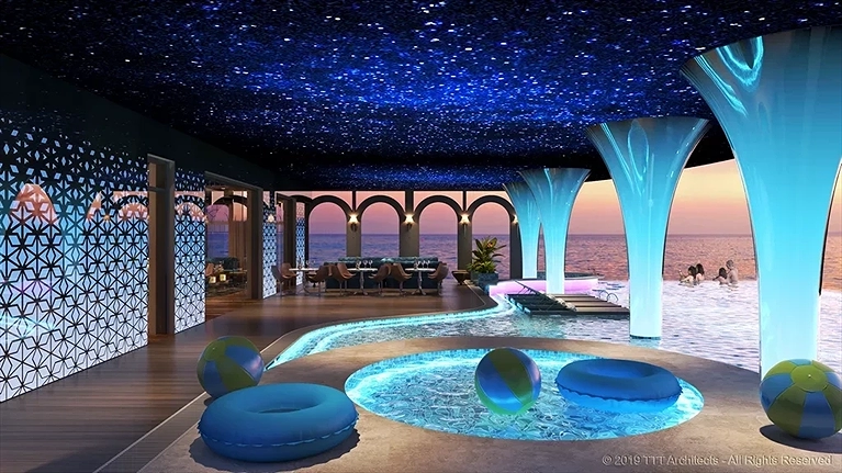 Khu vực hồ bơi trẻ em