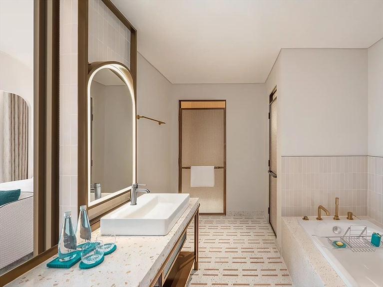 Phòng tắm Deluxe King Ocean