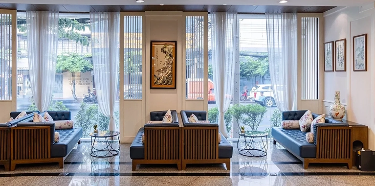 Tiền sảnh  sang trọng, rộng rãi