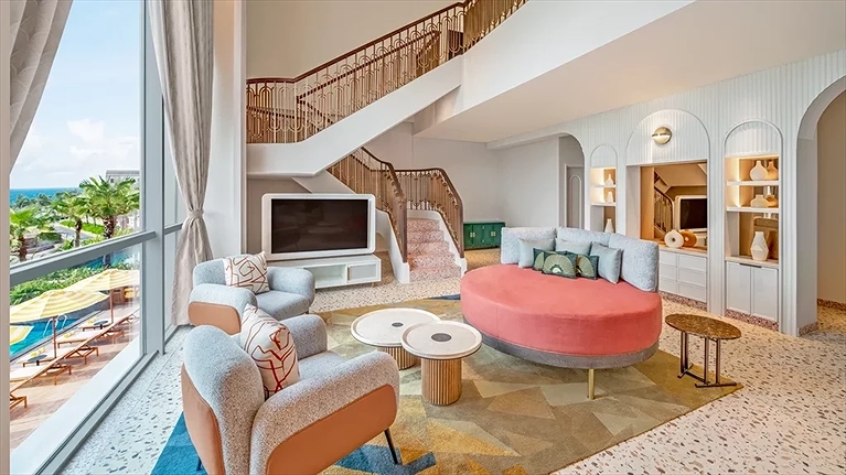 Phòng khách Dolce Vita Suite