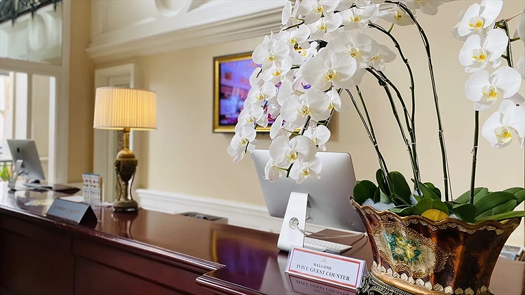 Khu vực check-in dành riêng cho khách hàng của iVIVU.com