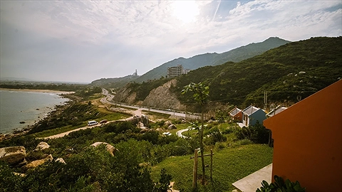 Tầm nhìn từ phòng bungalow