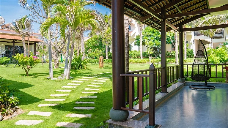 Khuôn viên resort