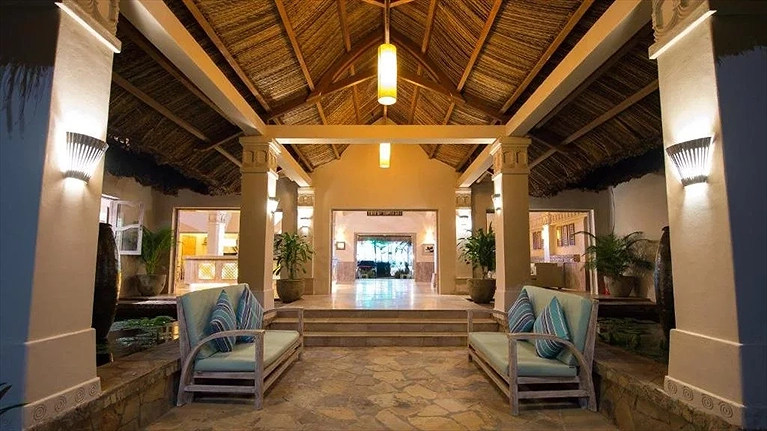 Khu vực sảnh chính resort