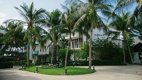 Khuôn viên resort