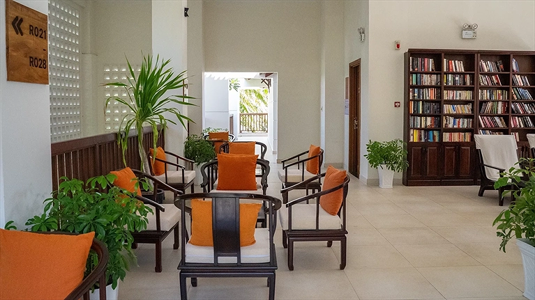 Khu vực sảnh làm thủ tục check-in