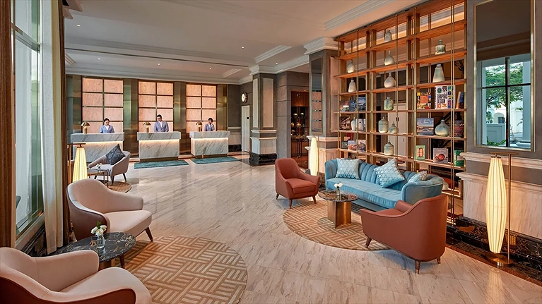 Khu vực chờ checkin 