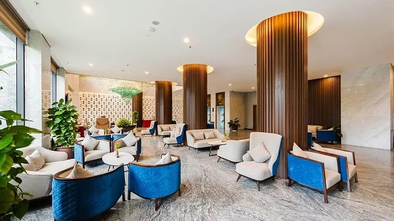 Sảnh chờ check in dành cho khách 