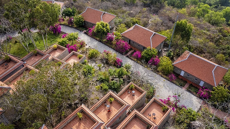 Dãy phòng với thiết kế độc đáo