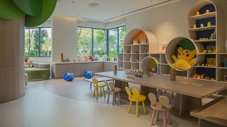 Khu vui chơi trẻ em trong nhà