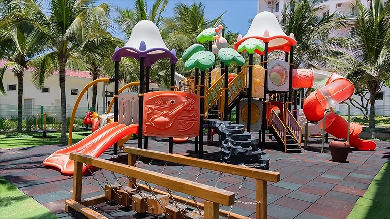 Khu vực Kid Club ngoài trời