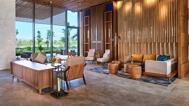 Sảnh khu căn hộ