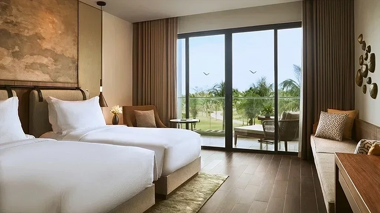 Superior Twin Garden View | Khu Khách Sạn