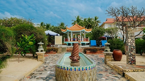 Khuôn viên khu nghỉ