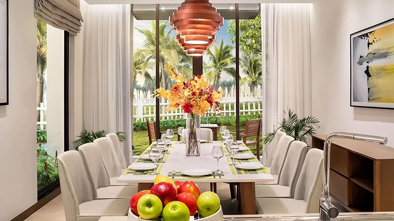 Phòng ăn Premier Villa