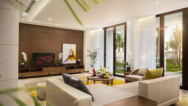 Phòng khách Premier Villa