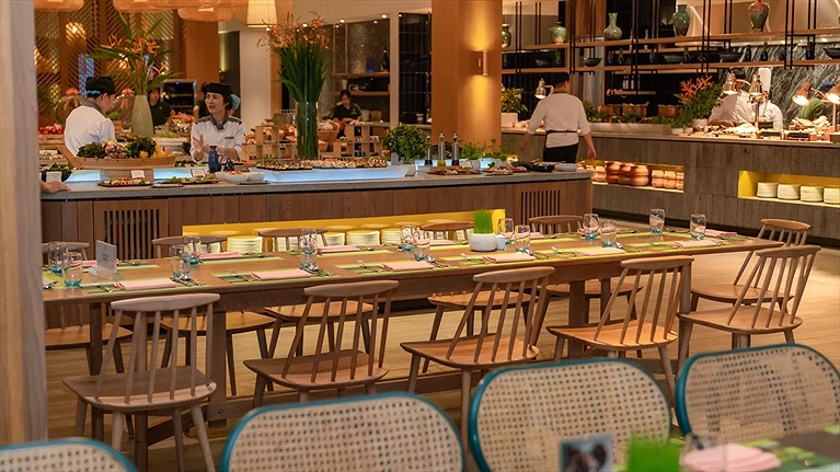 Nhà hàng ấm cúng